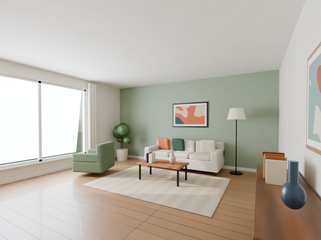 Apartamento Moderno com repintura completa de interior